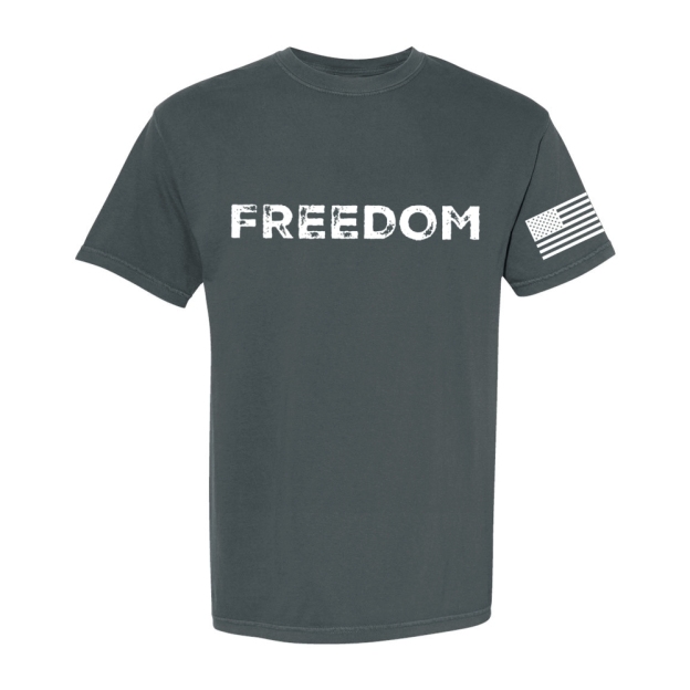 Freedom And American Flag Printed Casual T-Shirt -TP MERCH