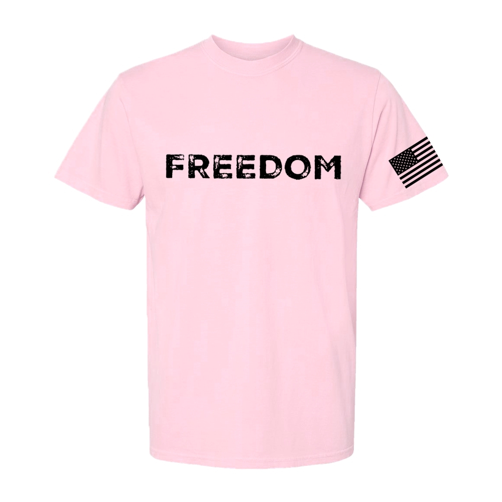 Freedom And American Flag Printed Casual T-Shirt -TP MERCH