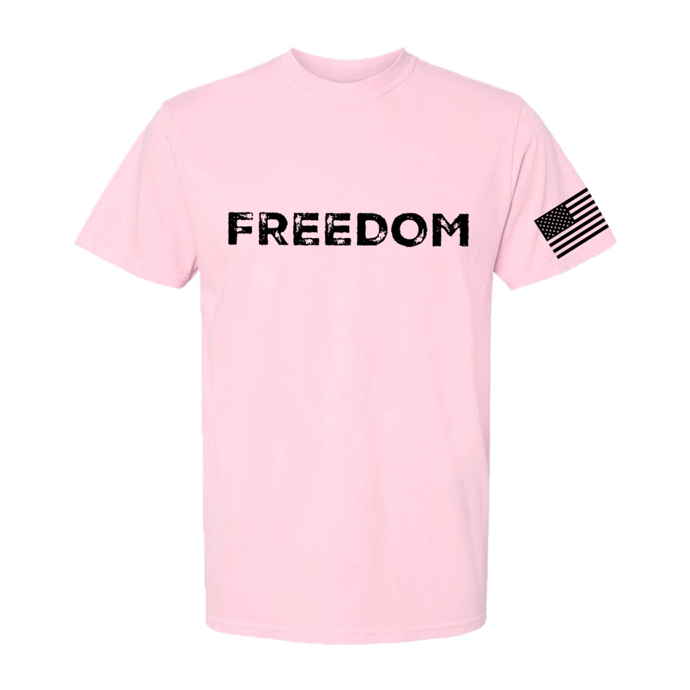 Freedom And American Flag Printed Casual T-Shirt -TP MERCH