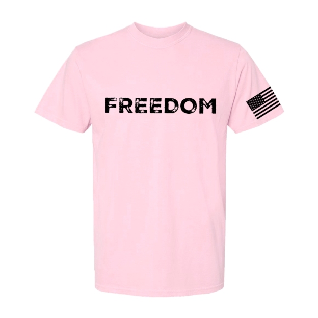Freedom And American Flag Printed Casual T-Shirt -TP MERCH