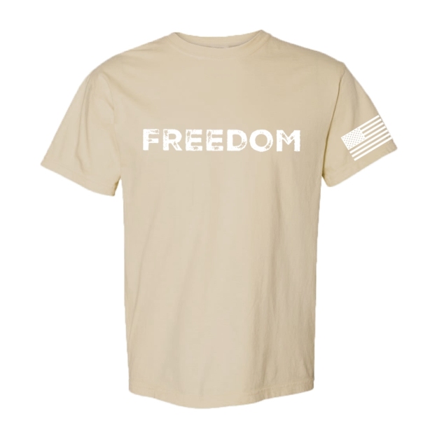 Freedom And American Flag Printed Casual T-Shirt -TP MERCH