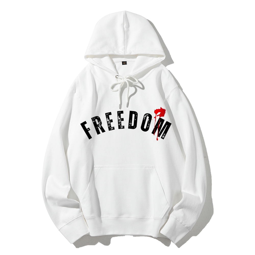 Freedom Printed Hoodie
