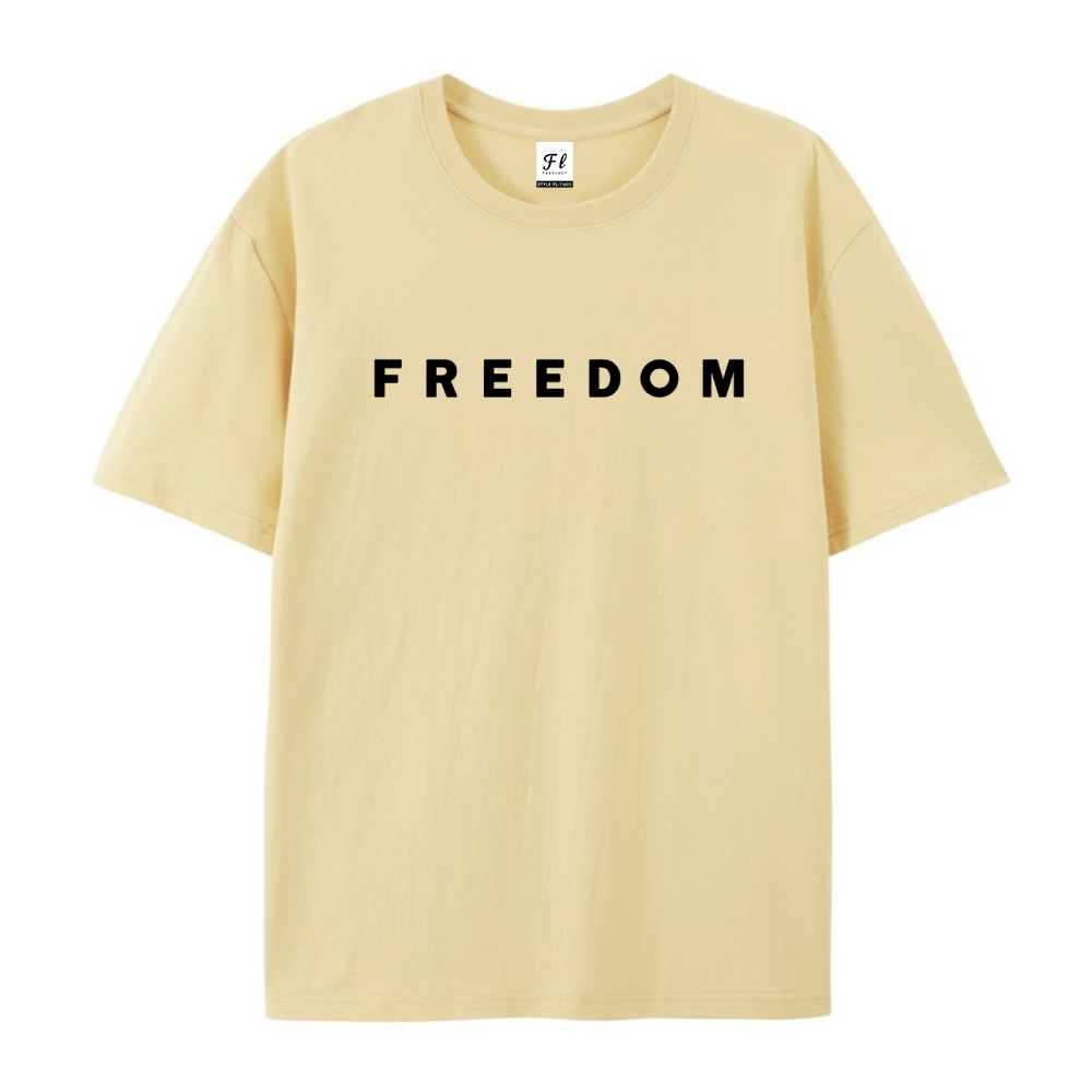 Men's Commemorative Freedom Printed T-Shirt-TP MERCH