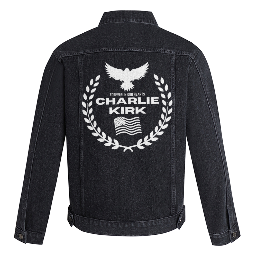 Forever In Our Hearts Denim Jacket-TP MERCH