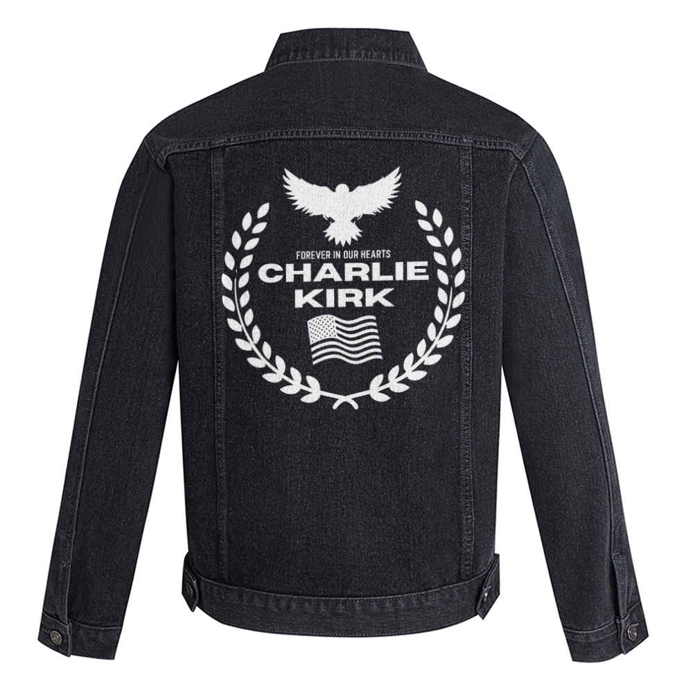 Forever In Our Hearts Denim Jacket-TP MERCH