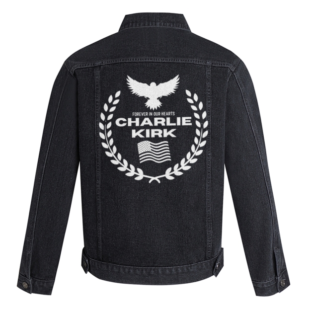 Forever In Our Hearts Denim Jacket-TP MERCH