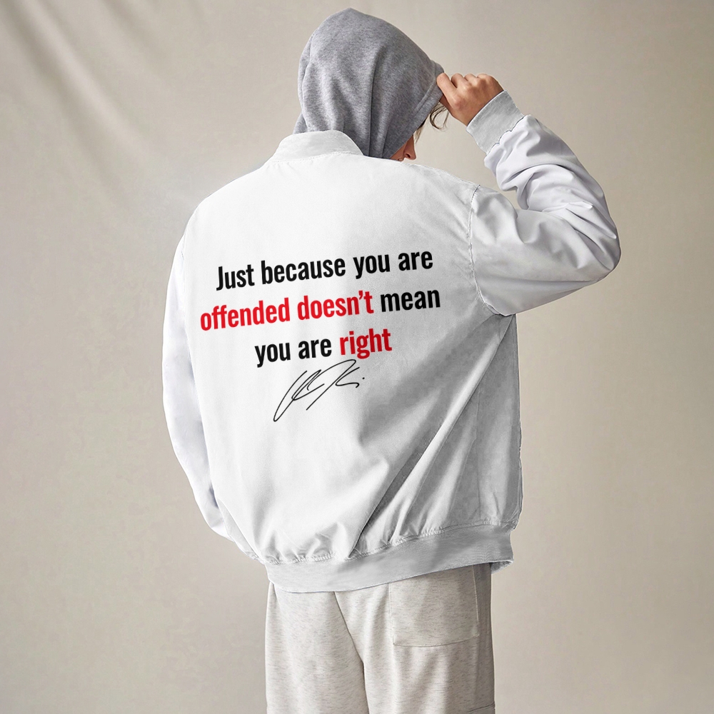 Freedom Patriotic-themed baseball jacket featuring pockets-TP MERCH