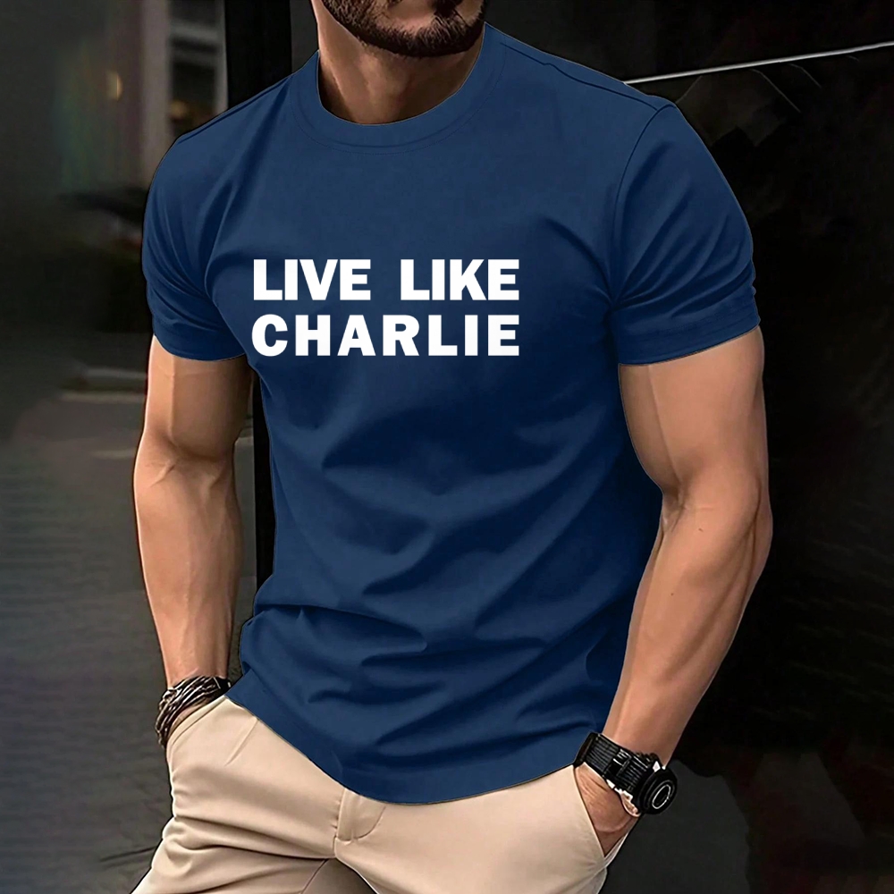 Live like Charlie Kirk T-Shirt-TP MERCH