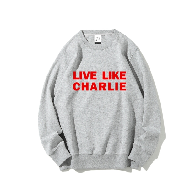 Live Like Charlie Kirk  Sweatshirt -TP MERCH