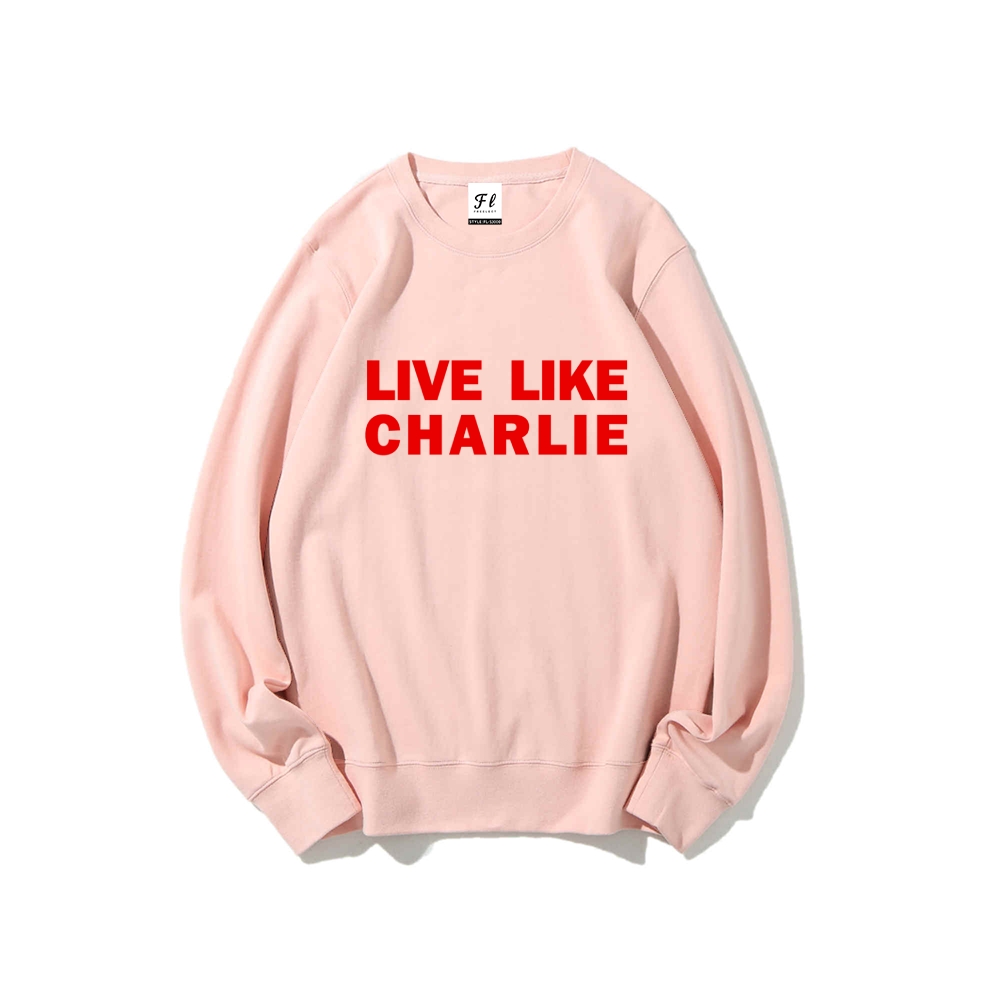 Live Like Charlie Kirk  Sweatshirt -TP MERCH