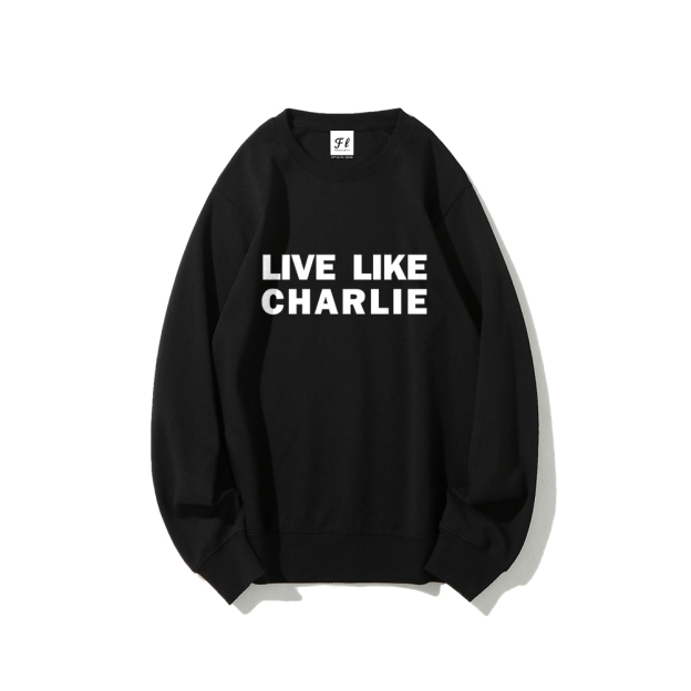 Live Like Charlie Kirk  Sweatshirt -TP MERCH