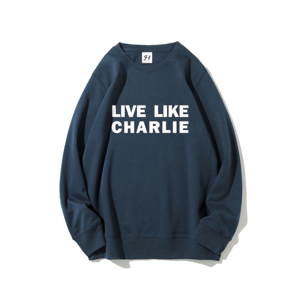 Live Like Charlie Kirk  Sweatshirt -TP MERCH