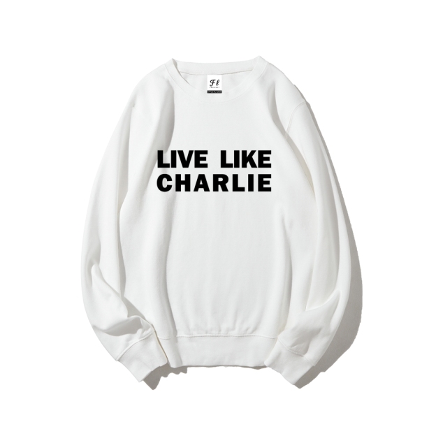 Live Like Charlie Kirk  Sweatshirt -TP MERCH