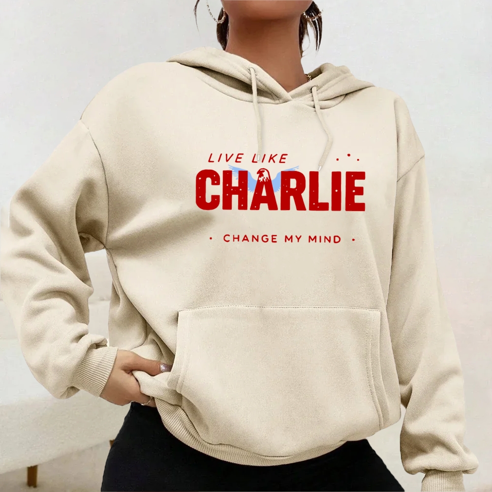 Live Like Charlie Kirk Hoodie-TP MERCH