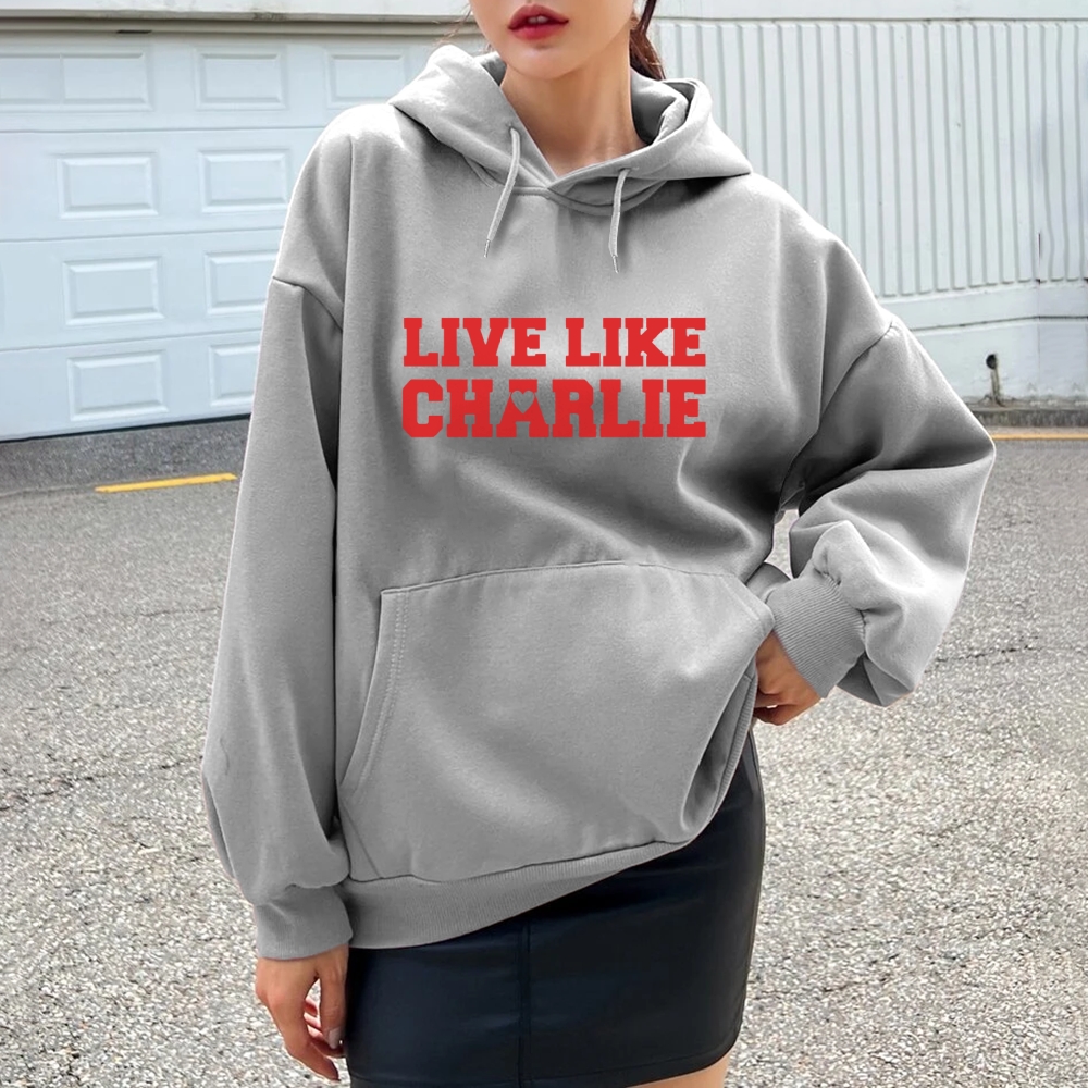 Live Like Charlie Kirk Hoodie-TP MERCH