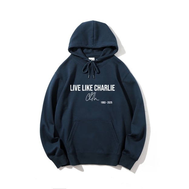 Live Like Charlie Kirk Hoodie-TP MERCH