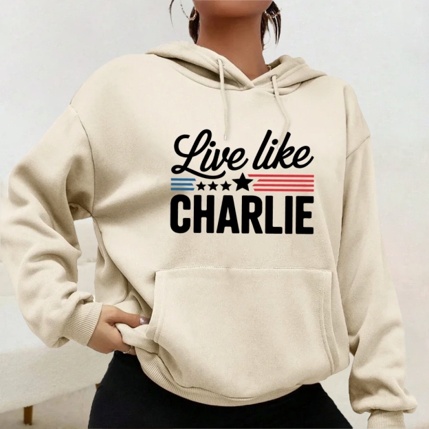 Live Like Charlie Kirk Hoodie-TP MERCH