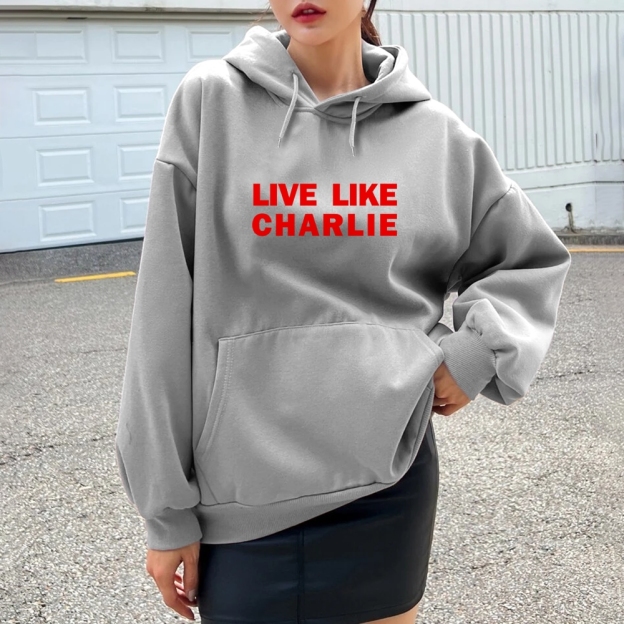 Live Like Charlie Kirk Hoodie -TP MERCH