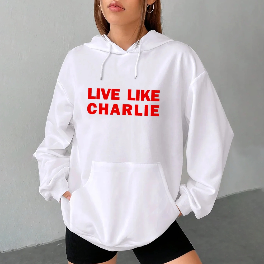 Live Like Charlie Kirk Hoodie -TP MERCH