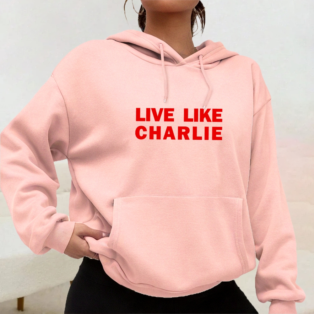 Live Like Charlie Kirk Hoodie -TP MERCH