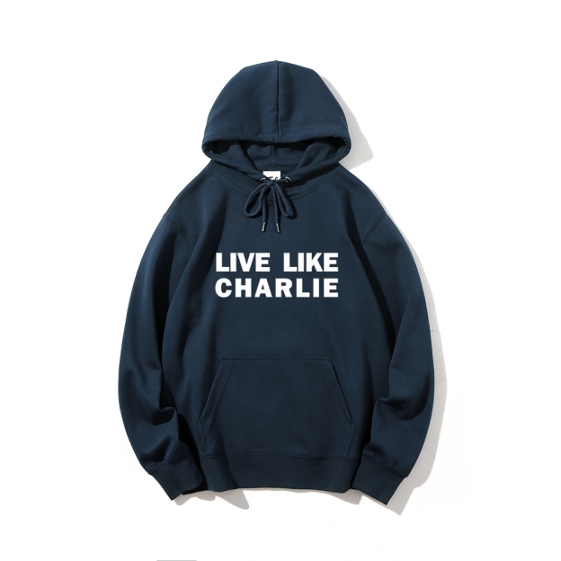 Live Like Charlie Kirk Hoodie -TP MERCH