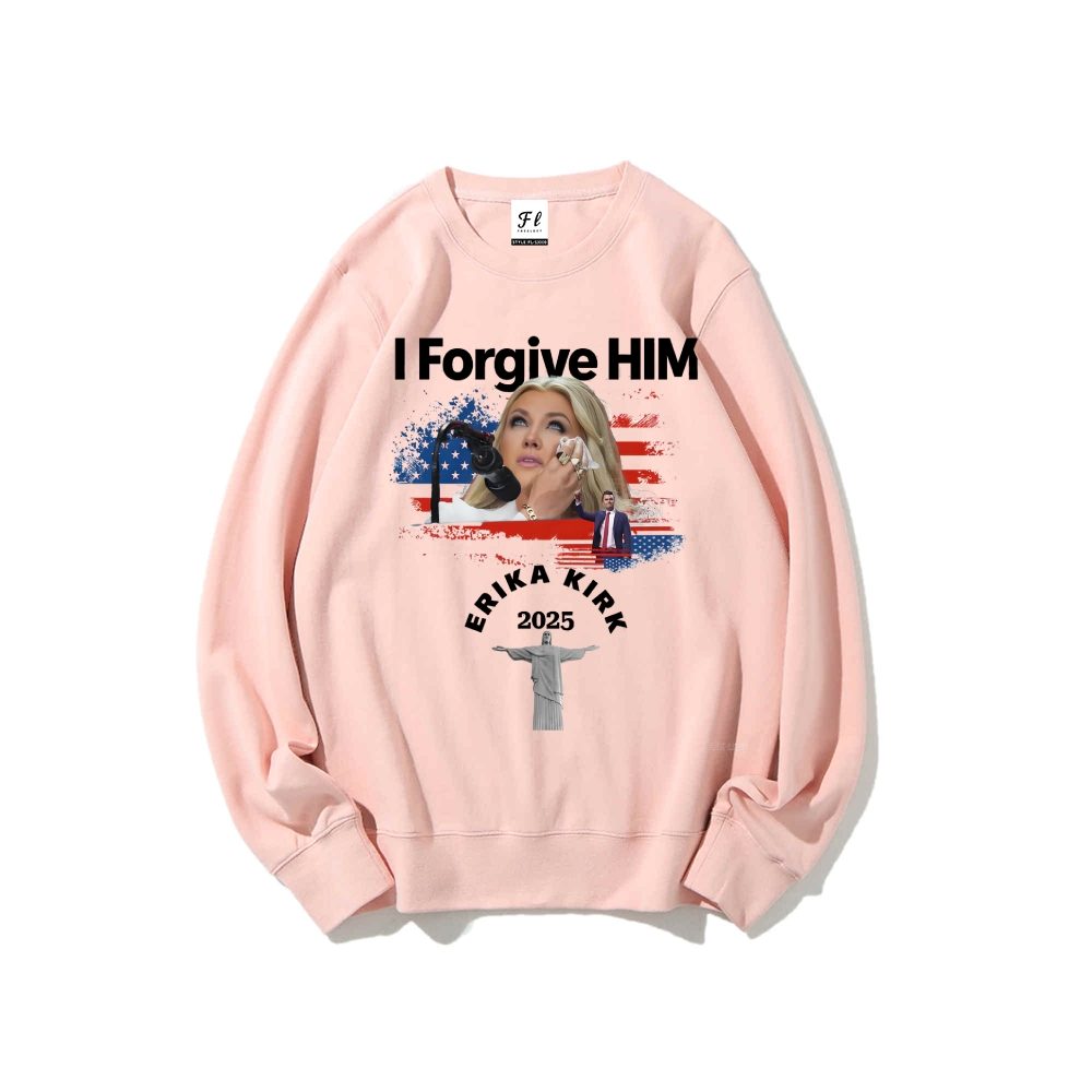 I forgive him Erika Kirk wife of Charlie Kirk Sweatshirt-TP MERCH