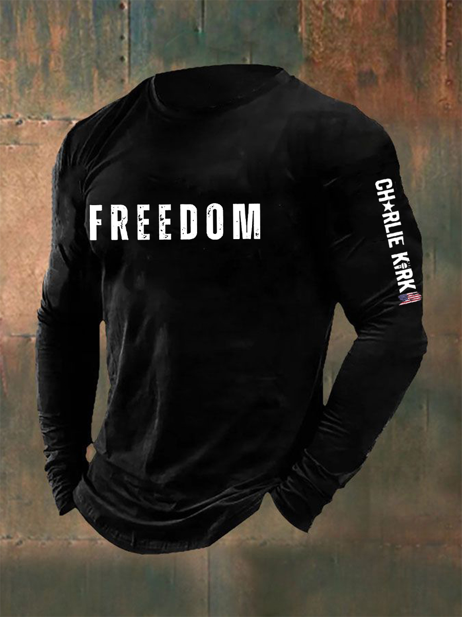 Men's Freedom Is Not Free R.I.P C.K Long Sleeve T-shirt-TP MERCH