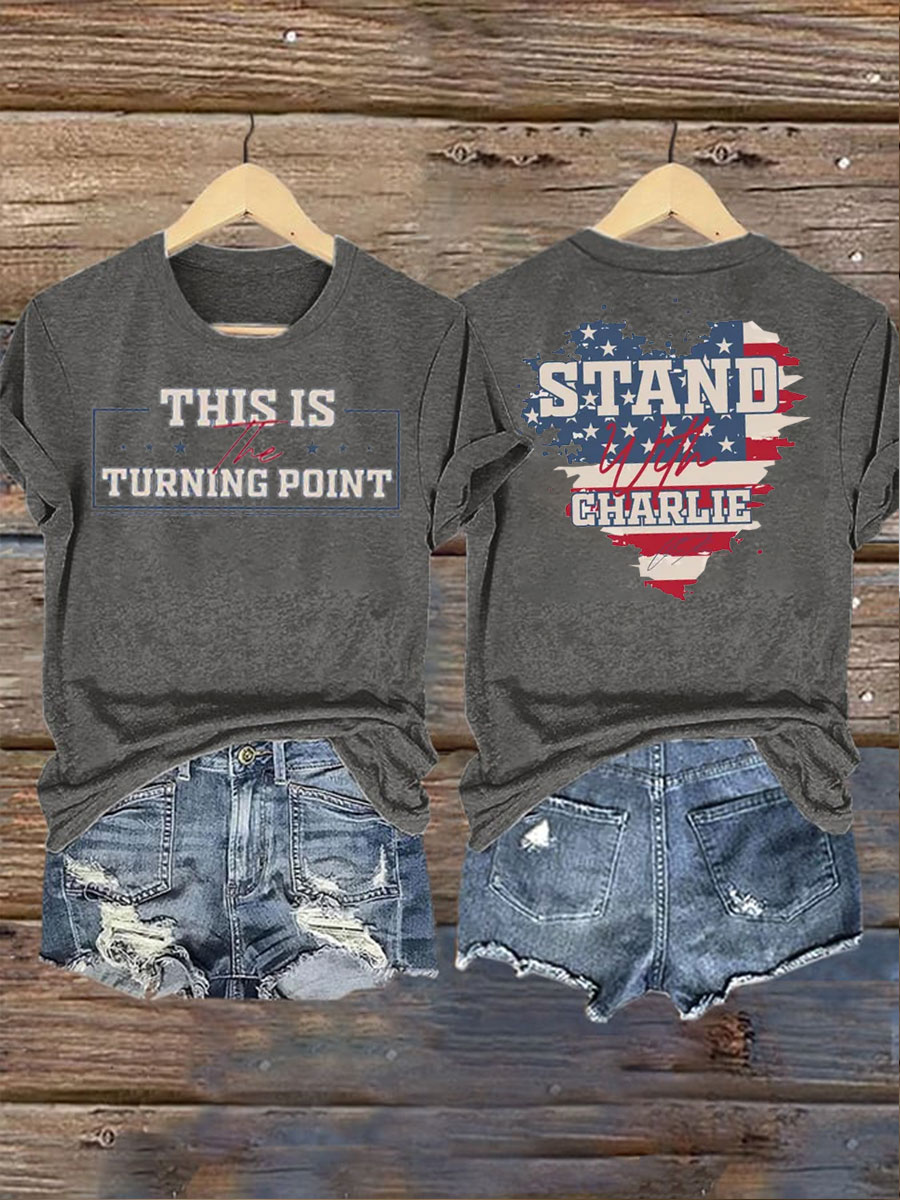 Women's C.K TP Iron On Short Sleeve T-Shirt-TP MERCH