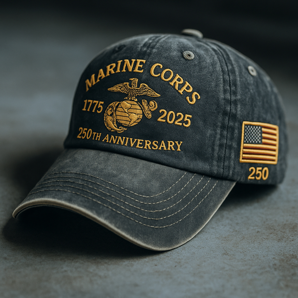 USMC Retro Washed Hat-TP MERCH