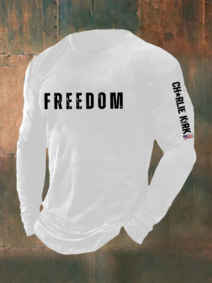 Men's Freedom Is Not Free R.I.P C.K Long Sleeve T-shirt-TP MERCH