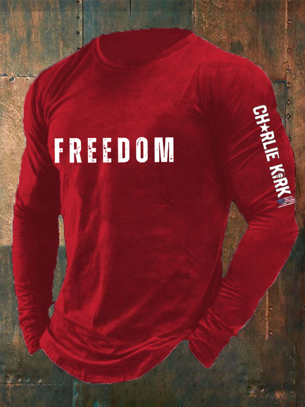 Men's Freedom Is Not Free R.I.P C.K Long Sleeve T-shirt-TP MERCH