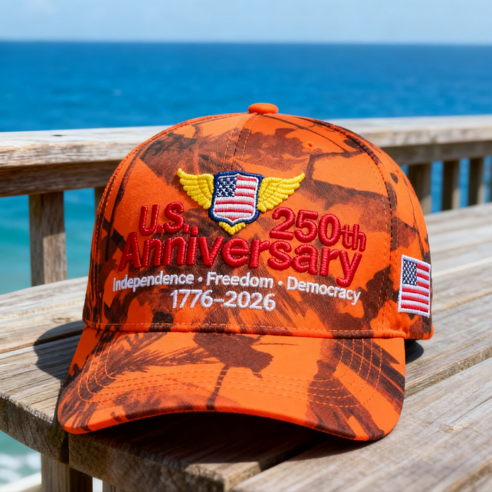 United States 250th Anniversary Eagle Hat Celebrate Freedom in Style
