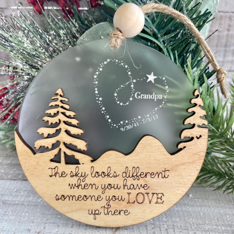 Personalized Memorial Ornament