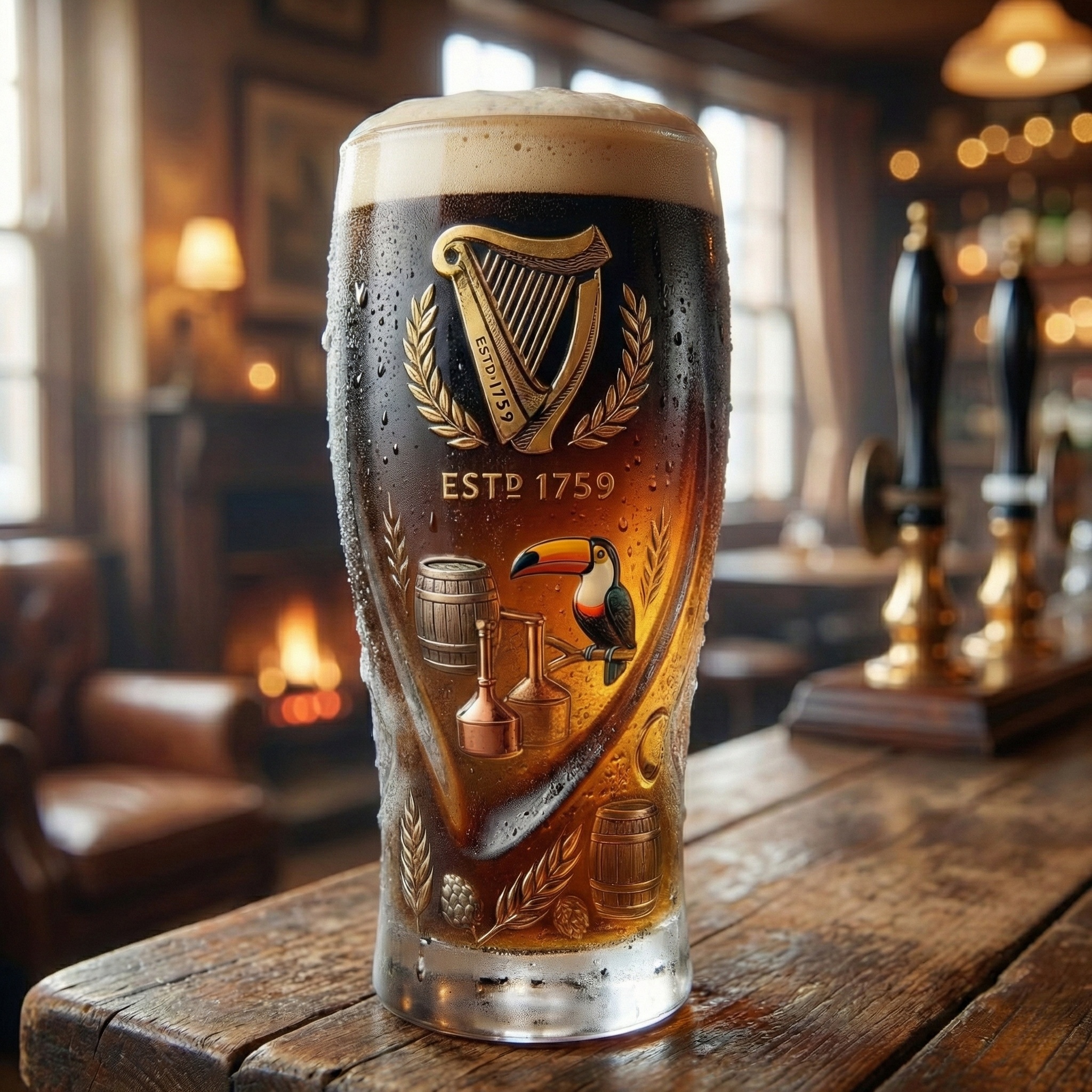 Guinness ESTD 1759 Heritage Collector Glass
