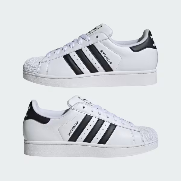 Aqdfdidas Zapatilla Superstar II Originals JI0079 Core Black/Footwear White/Core Black