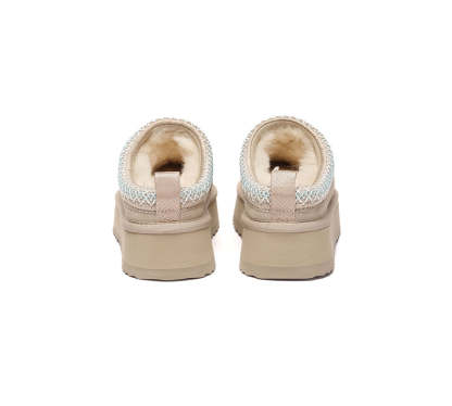 AUSTRALIAN SHEPHERD® UGG Slippers Sheepskin Wool Ankle Platform Tazzy Tay
