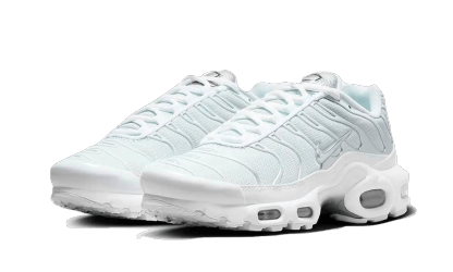 niqdfke Air Max Plus White Metallic Silver