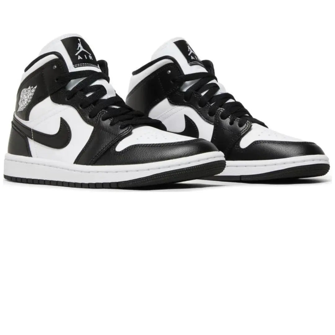 Air Jordan 1 Mid Panda  - Black/White (W)