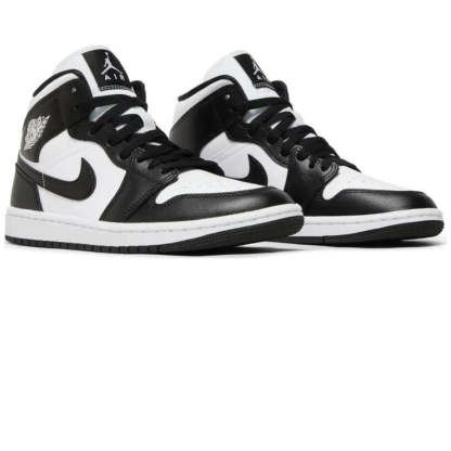 Air Jordan 1 Mid Panda  - Black/White (W)