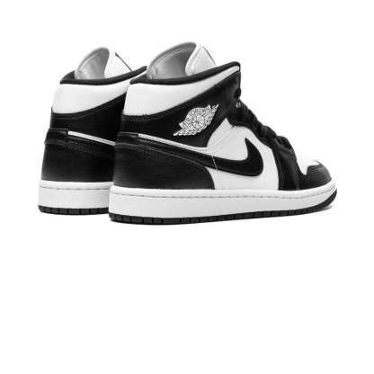 Air Jordan 1 Mid Panda  - Black/White (W)