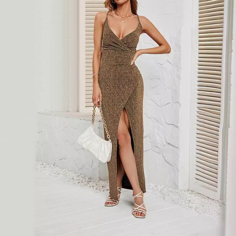 Summer fashion hottie sexy suspender dress for women