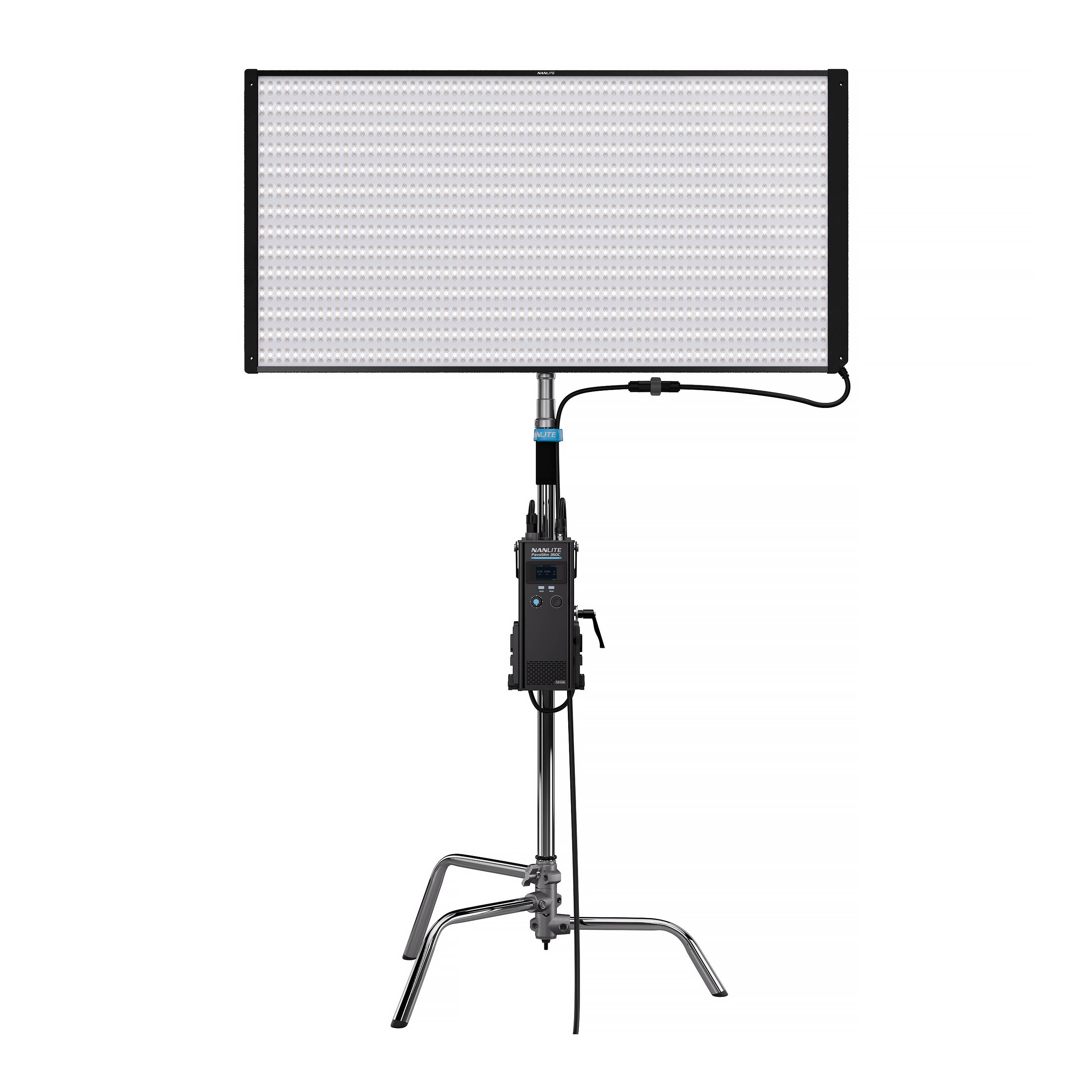 Nanlite NANLUX PavoSlim 360C 4x2 LED RGBWW Panel Light with CRMX