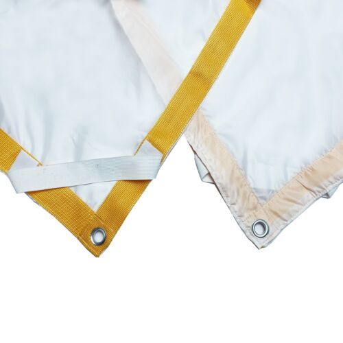 Silks Softens Light White Silk Diffusion/Overhead Butterfly, with Seams