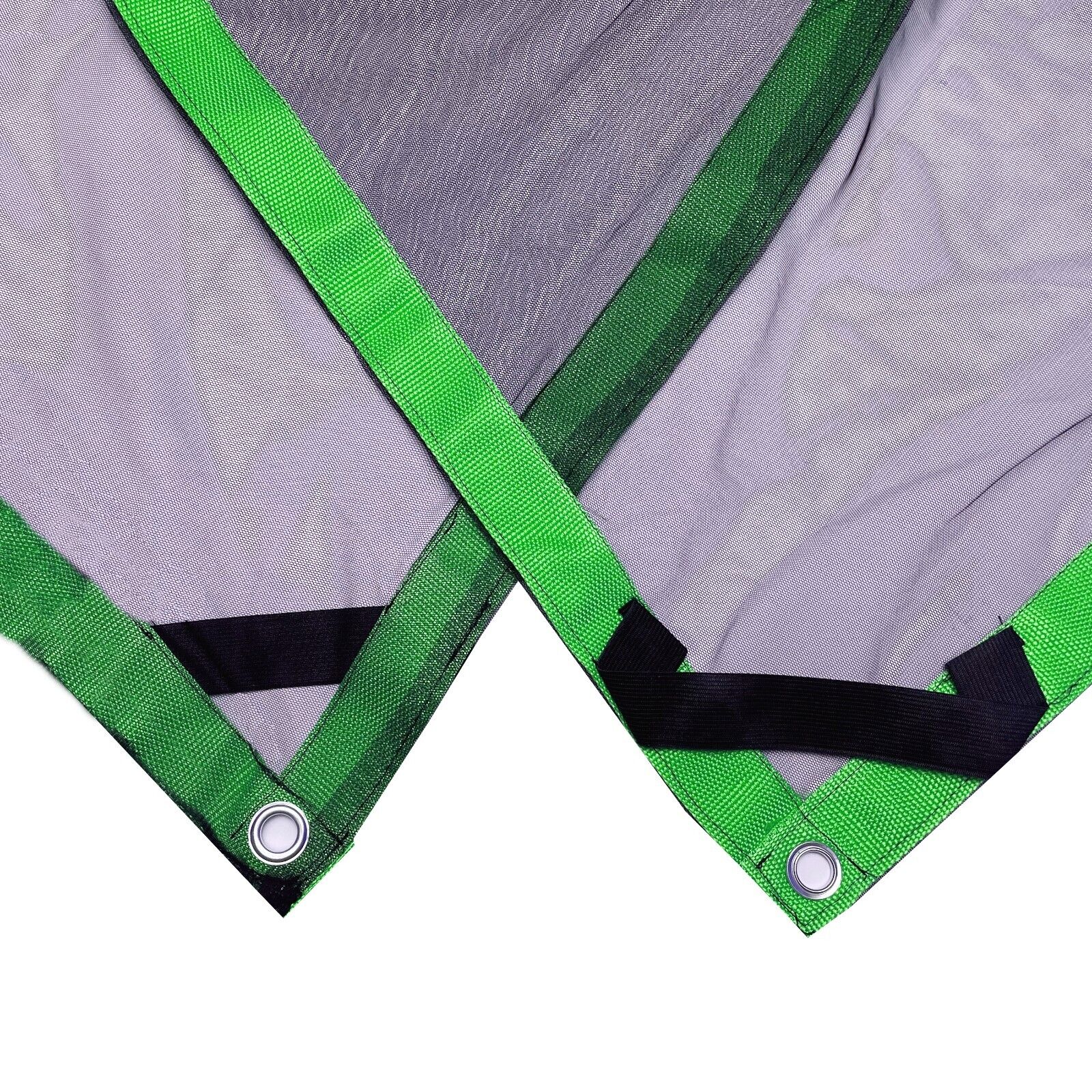 Black Single Net Scrims/Overhead Butterfly, with Seams