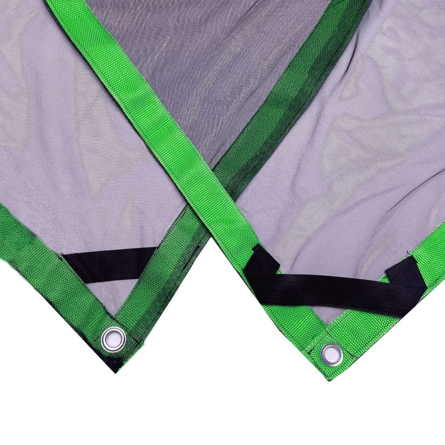 Black Single Net Scrims/Overhead Butterfly, with Seams