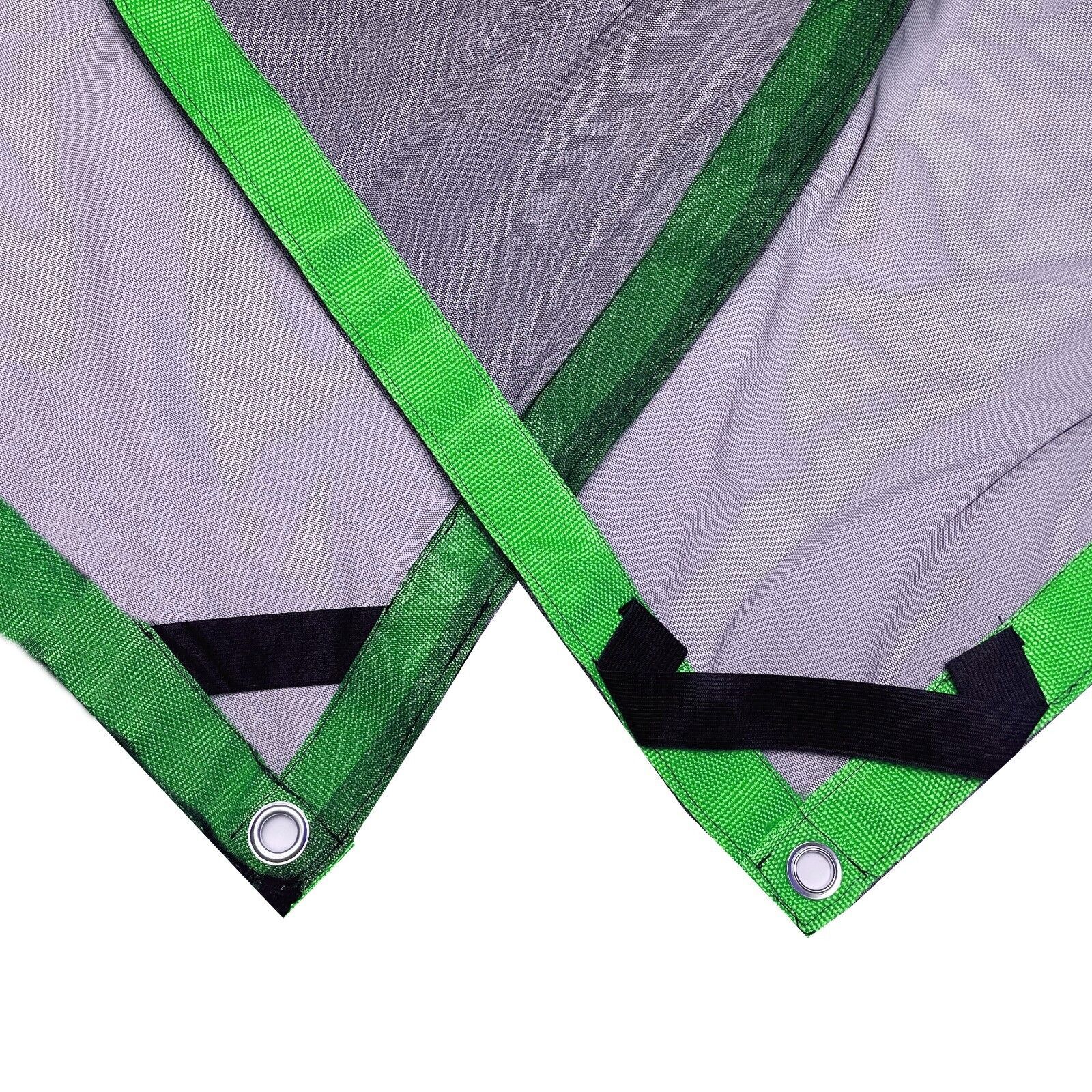 Black Single Net Scrims/Overhead Butterfly, with Seams