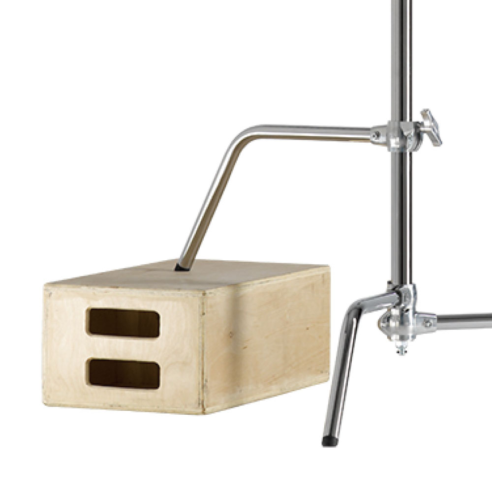 KUPO 40" Master C-Stand W/ Sliding Leg Kits CS-40MK /CS-40MKB(Black)