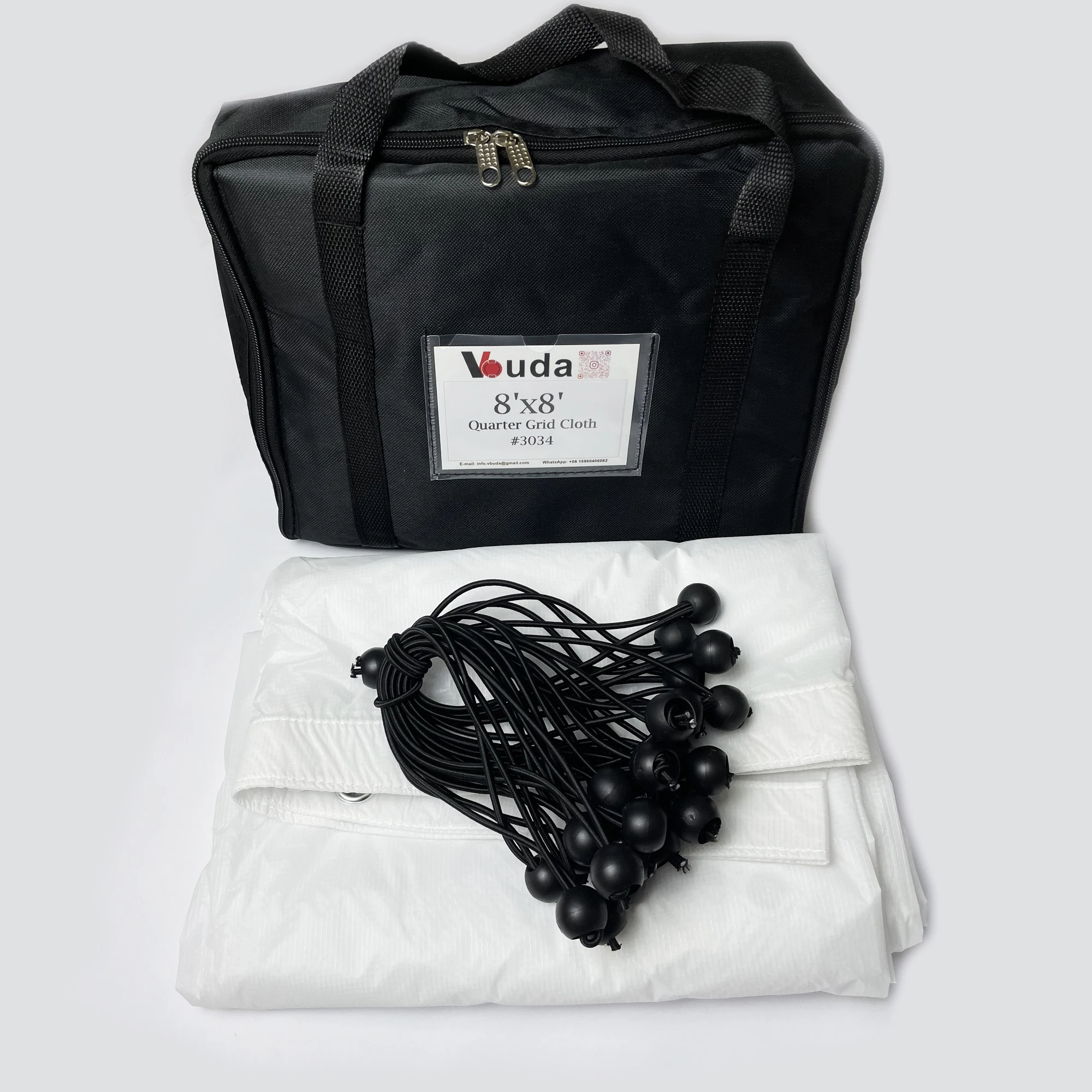 1/4 Quarter Grid Fabric /Overhead Butterfly Cloth #3034 China Made, with Seams