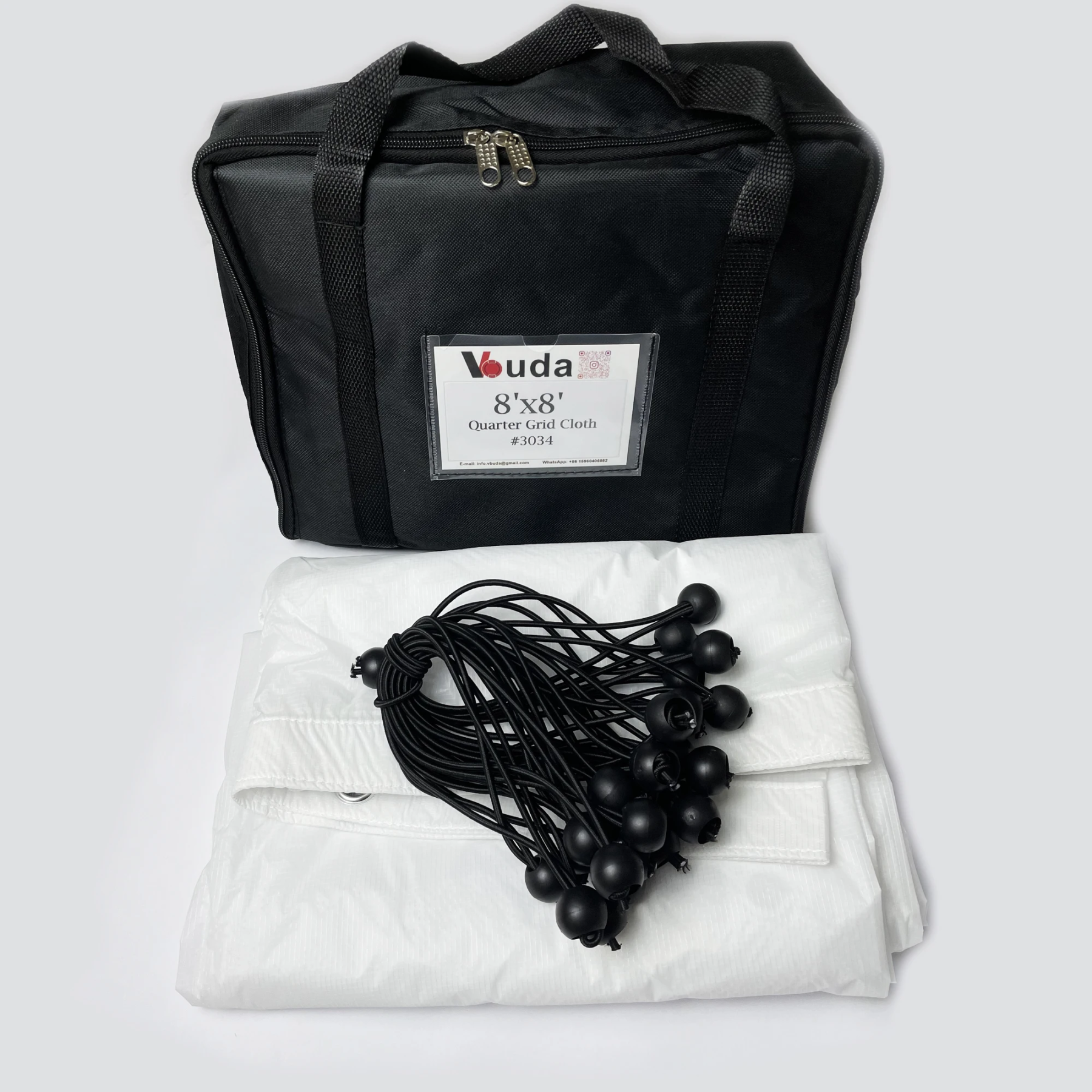 1/4 Quarter Grid Fabric /Overhead Butterfly Cloth #3034 China Made, with Seams