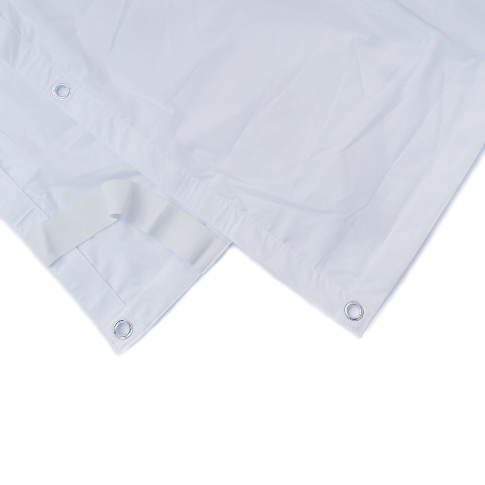 Bleached Muslin Cloth for Butterfly/Overhead Frame, with Seams